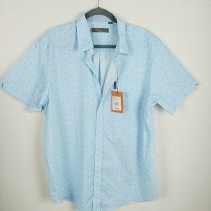 Ben Sherman geo maze print Sz L NWT